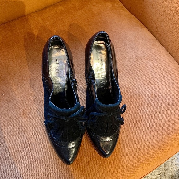 Black White House | Black Market booties heels - Picture 7 of 8